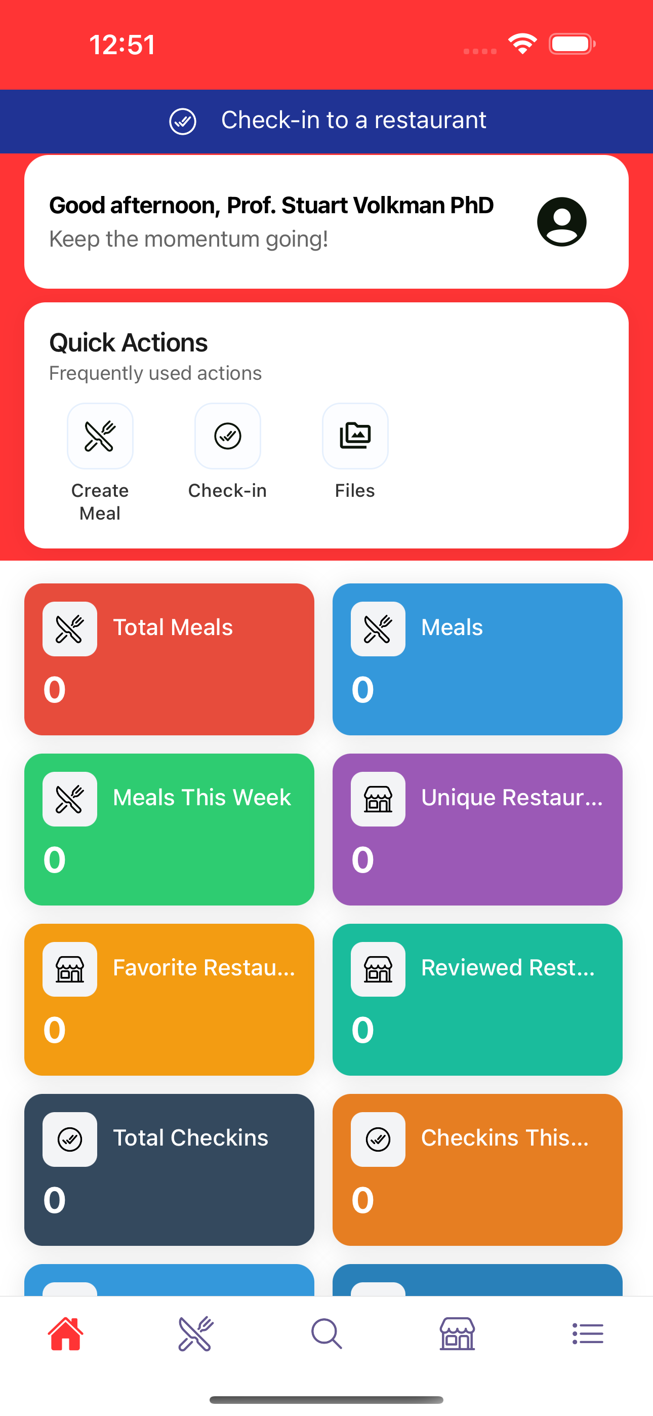 Track Your Dining Journey icon