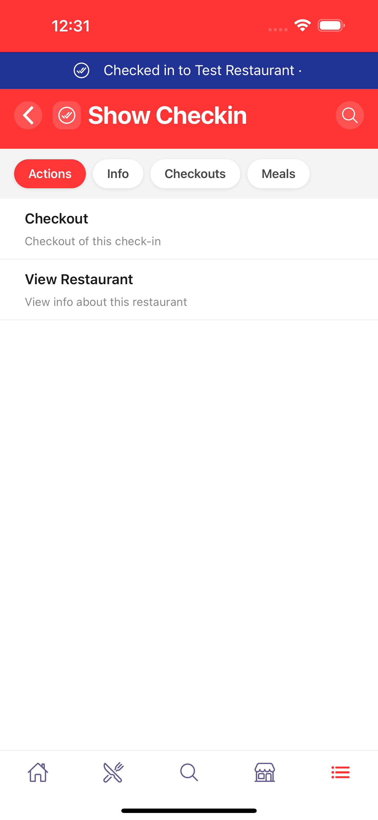 Quick Restaurant Check-ins icon